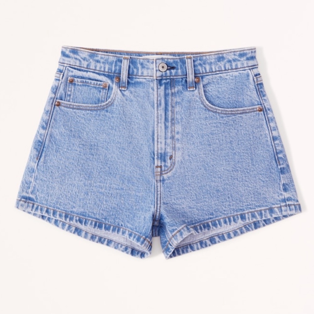 Abercrombie High Rise Mom Short